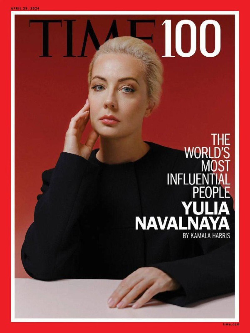 Юлия Навальная вошла в список 100 самых влиятельных людей по версии Time...