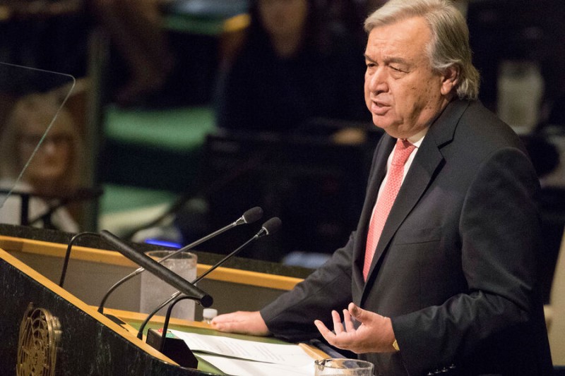 

Генсек ООН призвал прекратить круг ответных ударов на&nbsp;Ближнем Востоке

