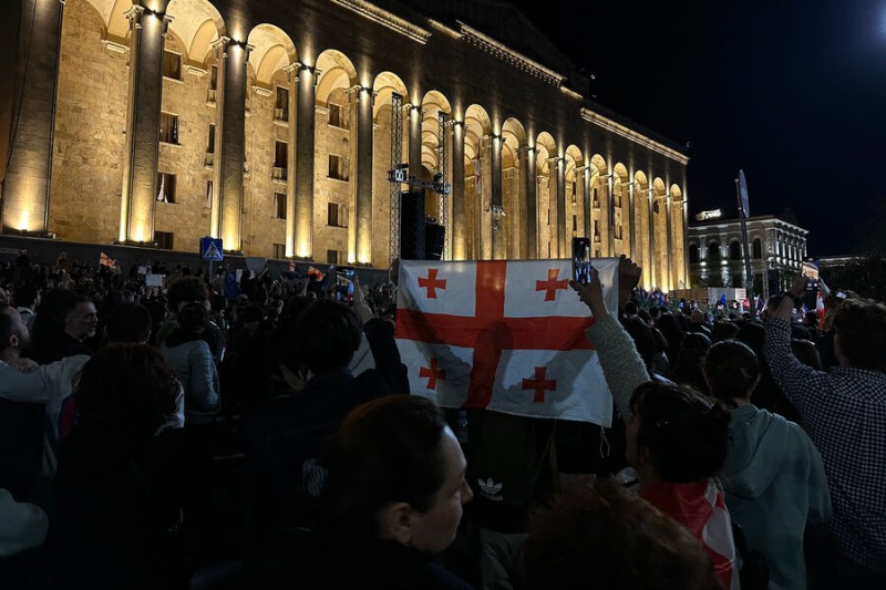 

Парламент Грузии усилил меры безопасности на&nbsp;фоне второго чтения закона об иноагентах

