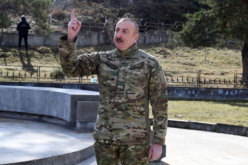 

Алиев заявил о&nbsp;стремлении Азербайджана и Армении к&nbsp;миру на&nbsp;Южном Кавказе

