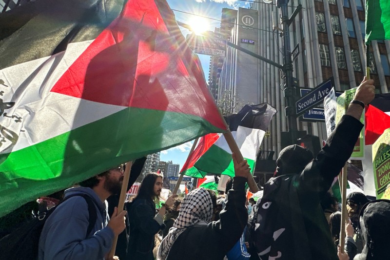 

Названо число митингов, прошедших в&nbsp;Нью-Йорке из-за ситуации в&nbsp;Газе

